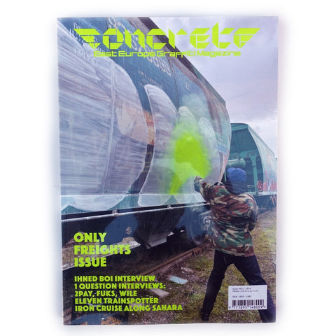 Concrete Magazin #20.5 east europe graffiti- only freights issue (Danzig, Polen, 2024)